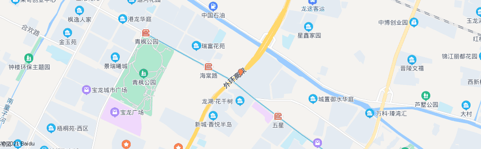 常州龙江路(星港路)_公交站地图_常州公交_妙搜公交查询2024