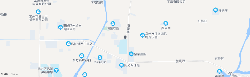 常州洛阳中学北_公交站地图_常州公交_妙搜公交查询2024