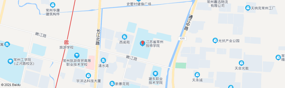 常州江苏常州技师学院_公交站地图_常州公交_妙搜公交查询2024