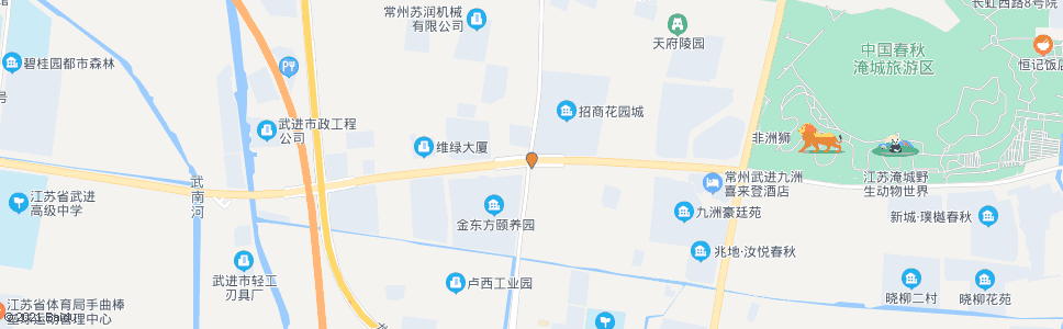 常州九洲金东方(延政大道湖滨路)_公交站地图_常州公交_妙搜公交查询2024