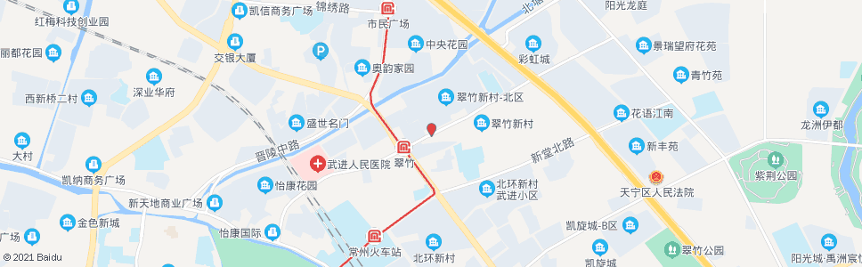 常州永宁北路公交中心站(永宁北路)_公交站地图_常州公交_妙搜公交查询2024