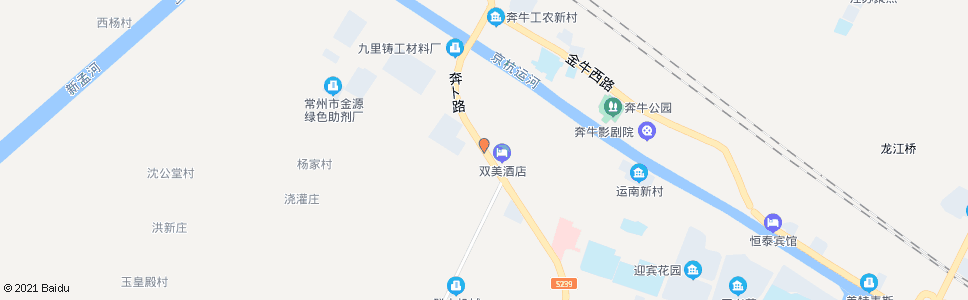 常州周龙庄_公交站地图_常州公交_妙搜公交查询2024