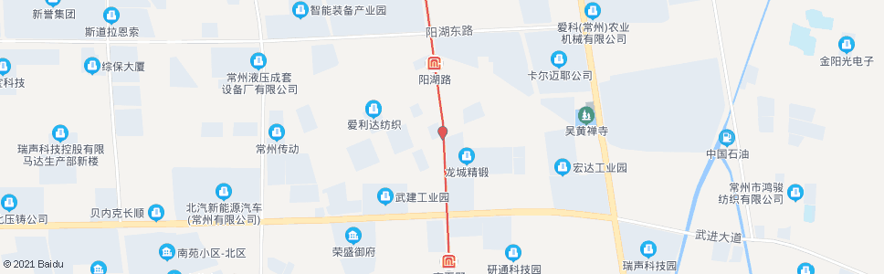 常州凤栖路龙域西路_公交站地图_常州公交_妙搜公交查询2024