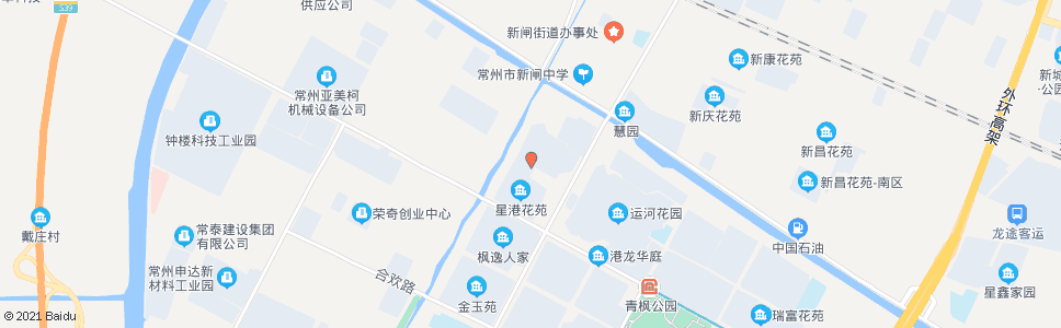 常州星港路梅花路西_公交站地图_常州公交_妙搜公交查询2024