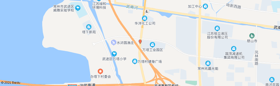 常州西湖路(湖滨大道)_公交站地图_常州公交_妙搜公交查询2024