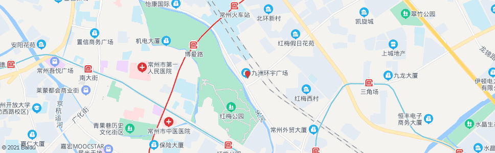 常州小东门商城(大润发关河店)_公交站地图_常州公交_妙搜公交查询2024