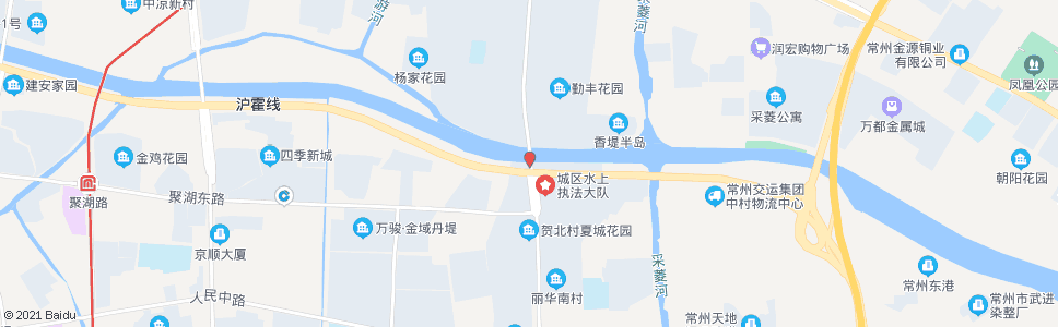 常州阳湖大桥(金鸡东路)_公交站地图_常州公交_妙搜公交查询2024