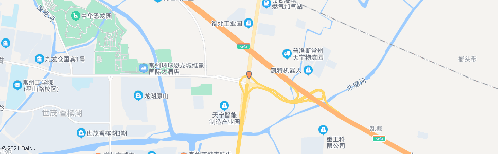 常州青洋路河海路(青龙互通西)_公交站地图_常州公交_妙搜公交查询2024