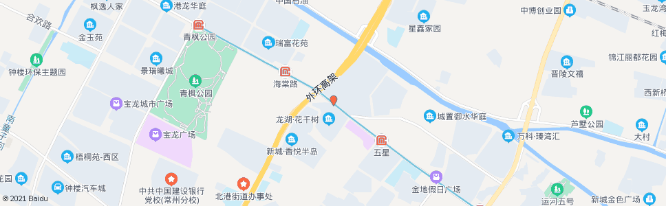常州五星平岗_公交站地图_常州公交_妙搜公交查询2024