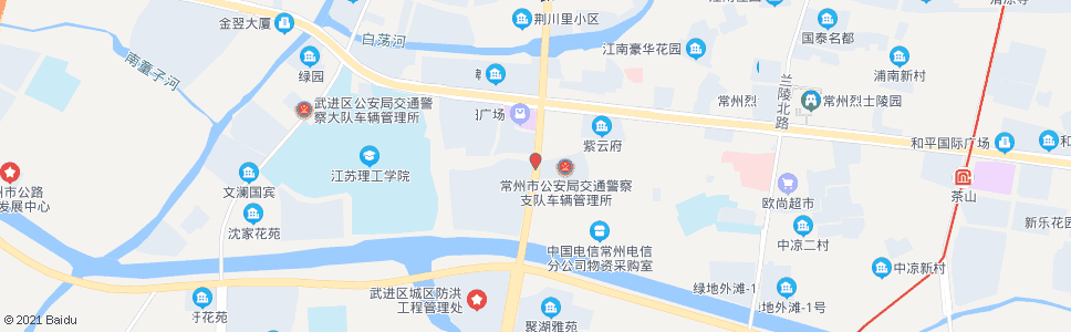 常州长江南路_公交站地图_常州公交_妙搜公交查询2024