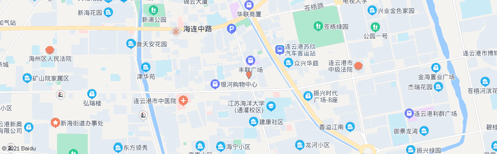 连云港建筑设计院_公交站地图_连云港公交_妙搜公交查询2024