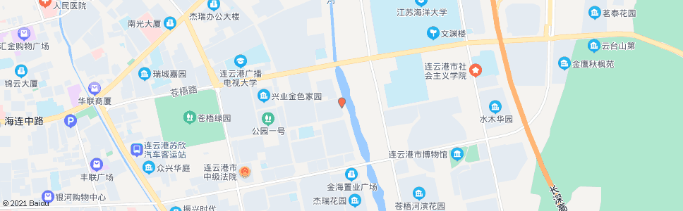 连云港杏坛花园_公交站地图_连云港公交_妙搜公交查询2024