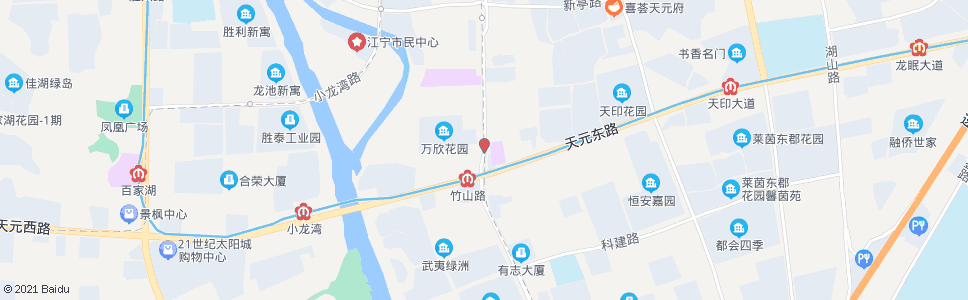 南京天元路_公交站地图_南京公交_妙搜公交查询2024