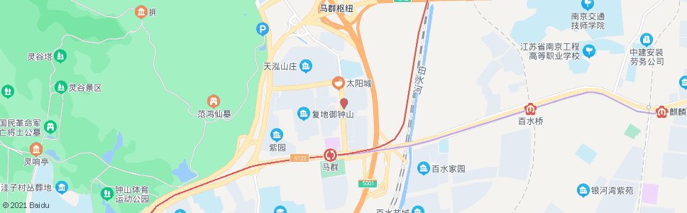 南京海子口_公交站地图_南京公交_妙搜公交查询2024