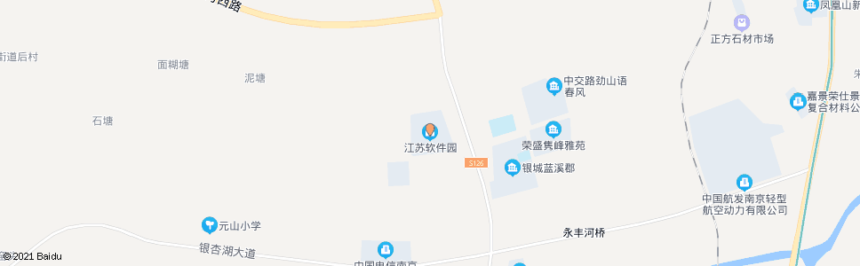 南京江苏软件园_公交站地图_南京公交_妙搜公交查询2024