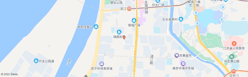 南京湘江路_公交站地图_南京公交_妙搜公交查询2024