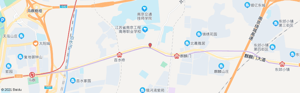 南京麒麟门西站_公交站地图_南京公交_妙搜公交查询2024