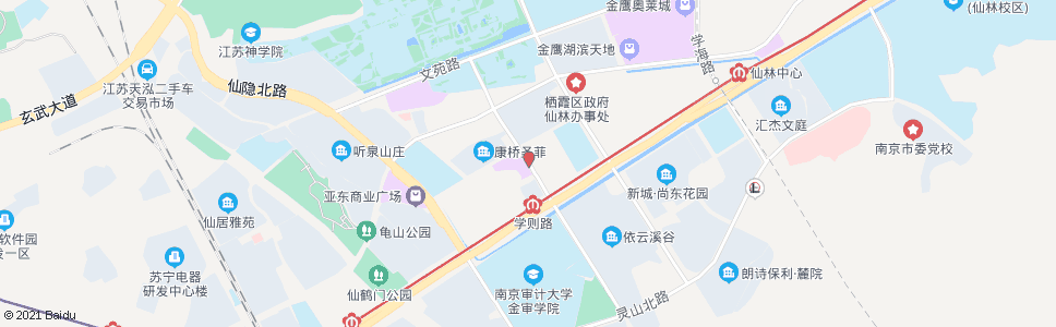 南京学衡路_公交站地图_南京公交_妙搜公交查询2024