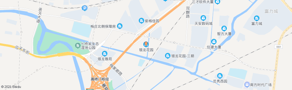 南京银龙花园(银龙路)_公交站地图_南京公交_妙搜公交查询2024