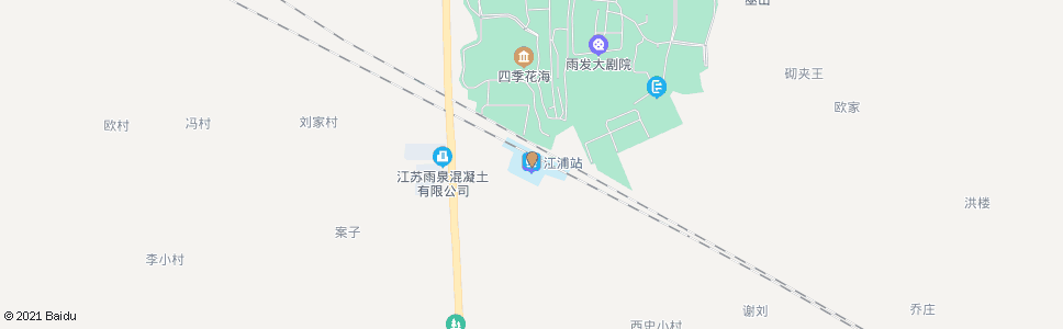 南京杨营(江浦)_公交站地图_南京公交_妙搜公交查询2024