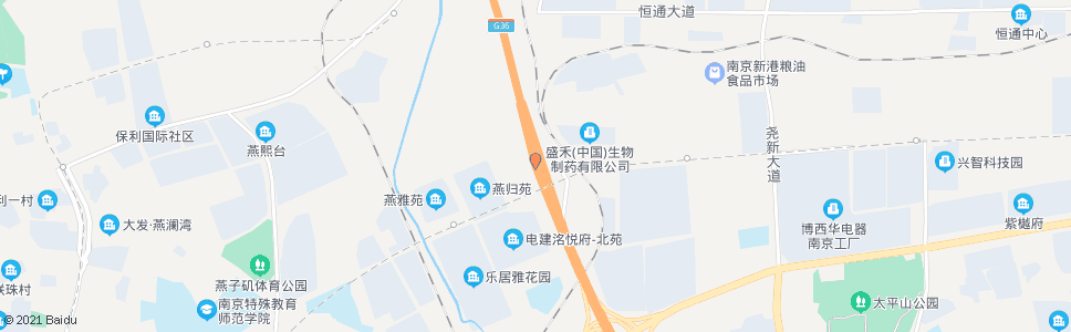 南京二桥服务区_公交站地图_南京公交_妙搜公交查询2024