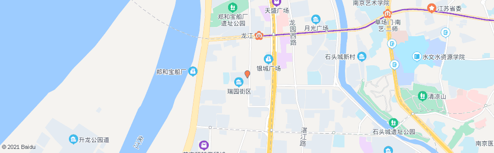 南京银城街_公交站地图_南京公交_妙搜公交查询2024