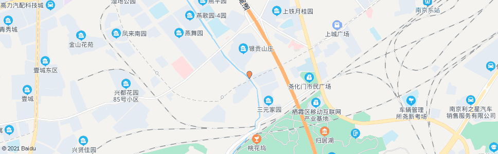 南京瑞霞路银贡南路_公交站地图_南京公交_妙搜公交查询2024