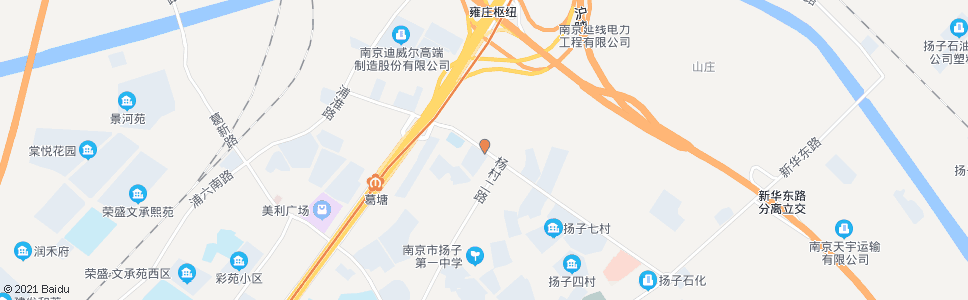 南京扬子十九村_公交站地图_南京公交_妙搜公交查询2024