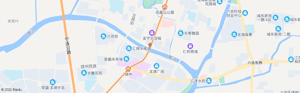 南京龙津桥_公交站地图_南京公交_妙搜公交查询2024