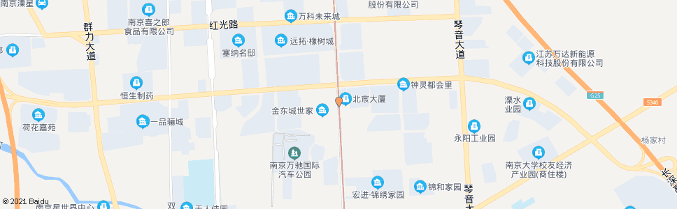 南京东城世家_公交站地图_南京公交_妙搜公交查询2024