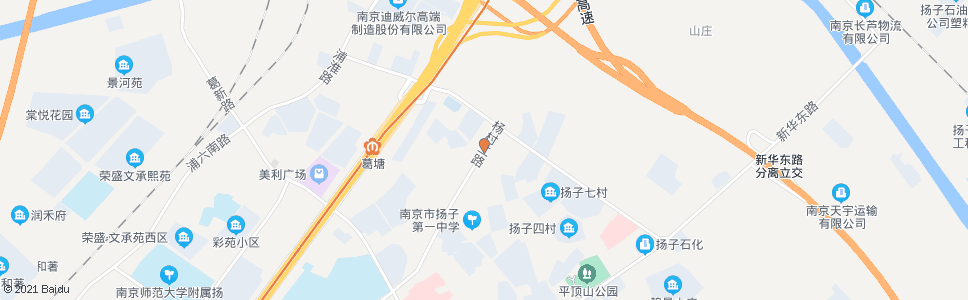 南京杨村二路北_公交站地图_南京公交_妙搜公交查询2024