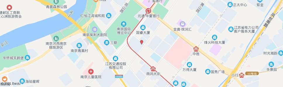 南京南京银行_公交站地图_南京公交_妙搜公交查询2024
