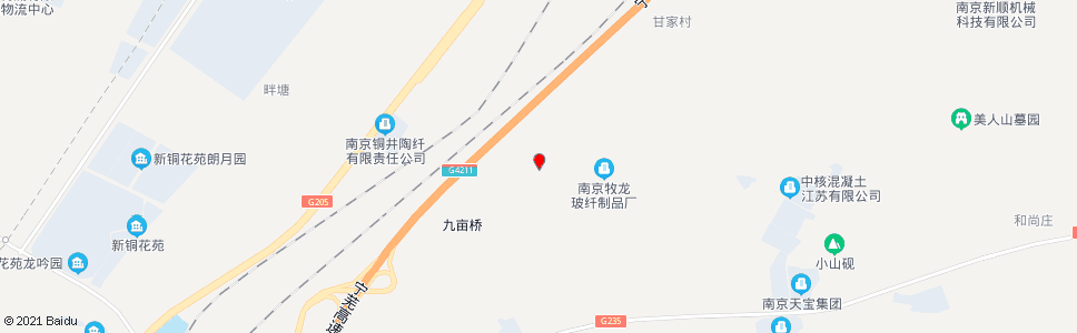 南京共和村_公交站地图_南京公交_妙搜公交查询2024