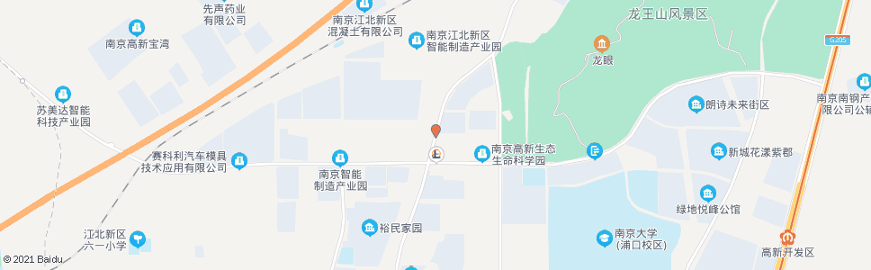 南京永锦路龙山南路_公交站地图_南京公交_妙搜公交查询2024