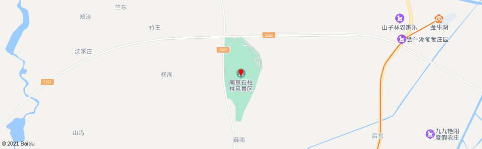 南京石柱林风景区_公交站地图_南京公交_妙搜公交查询2024