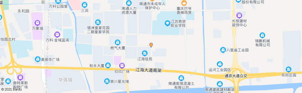 南通永怡路江通路口_公交站地图_南通公交_妙搜公交查询2025