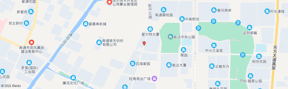 南通新开北路宏兴路口_公交站地图_南通公交_妙搜公交查询2024