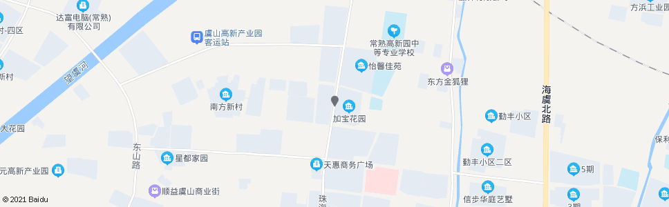 苏州加宝花园(珠海路)_公交站地图_苏州公交_妙搜公交查询2024