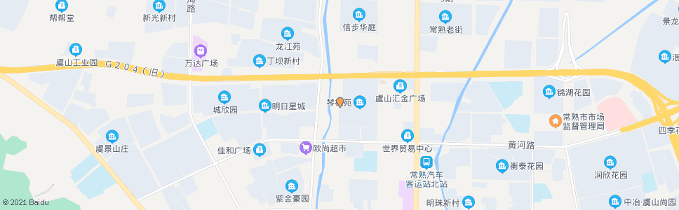 苏州琴枫苑(李闸路)_公交站地图_苏州公交_妙搜公交查询2024