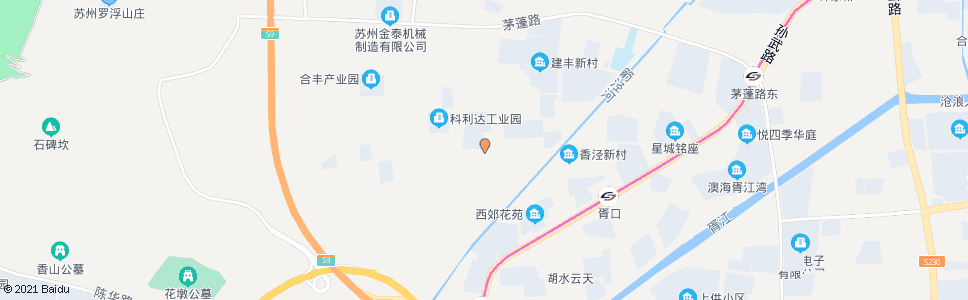 苏州马大巨_公交站地图_苏州公交_妙搜公交查询2024