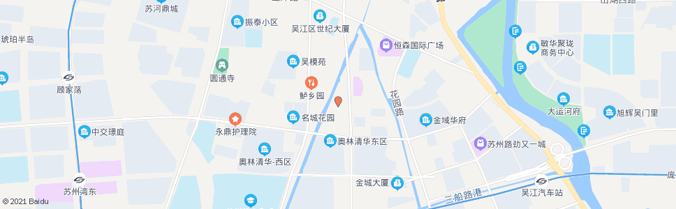 苏州吴江青少年活动中心南门_公交站地图_苏州公交_妙搜公交查询2024