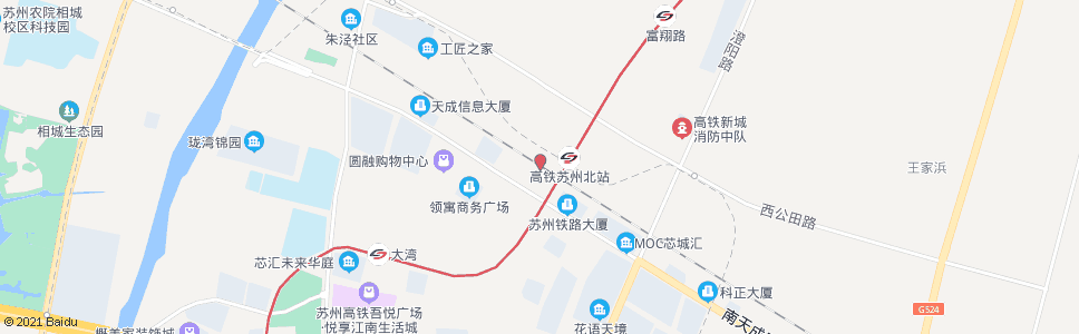 苏州南尹丰路善兴路北_公交站地图_苏州公交_妙搜公交查询2024