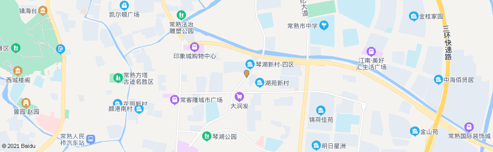 苏州琴湖新村(琴湖路)_公交站地图_苏州公交_妙搜公交查询2024