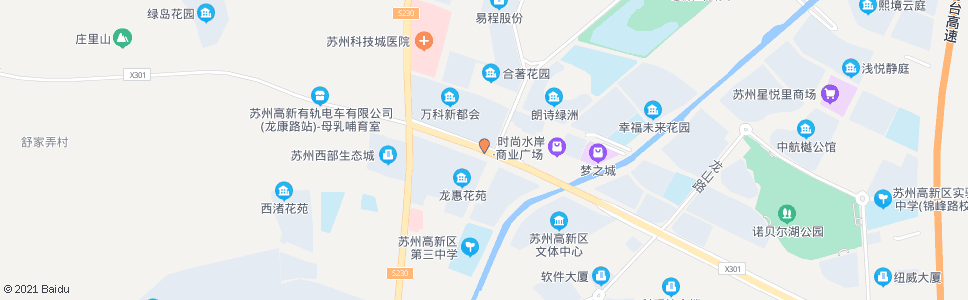 苏州嘉陵江路站_公交站地图_苏州公交_妙搜公交查询2024