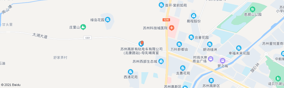 苏州龙康路_公交站地图_苏州公交_妙搜公交查询2024