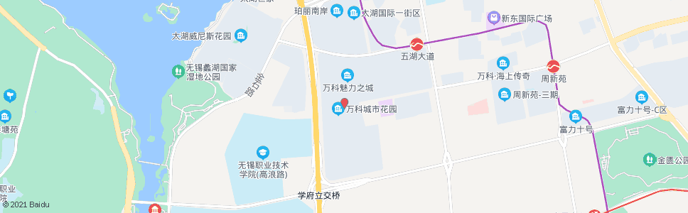 无锡大通路(万顺道)_公交站地图_无锡公交_妙搜公交查询2024