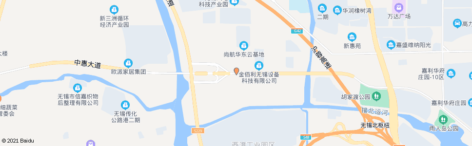 无锡风奇路(中惠大道)_公交站地图_无锡公交_妙搜公交查询2024