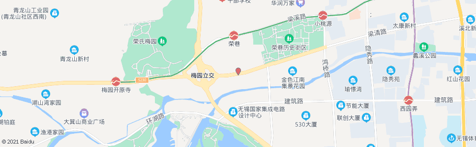 无锡公益路(梁清路)_公交站地图_无锡公交_妙搜公交查询2024