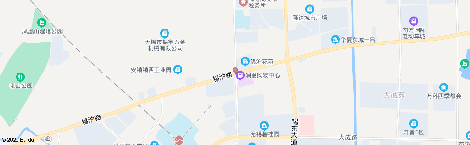 无锡润锡路(锡沪路)_公交站地图_无锡公交_妙搜公交查询2024
