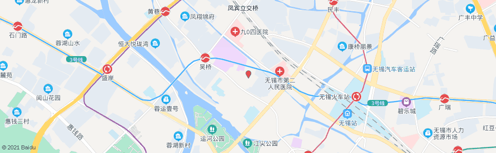 无锡建设新村_公交站地图_无锡公交_妙搜公交查询2024